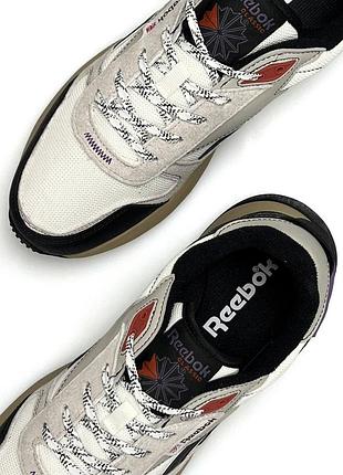 Reebok classic leather winterized grey white black 5