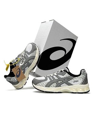 Мужские кроссовки asics gel-nimbus 10.1 white grey beige