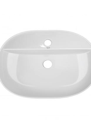 Раковина qtap scorpio 610x400x120 white qt14112203wn