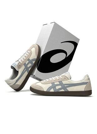 Женские кроссовки asics onitsuka tiger tokuten beige blue