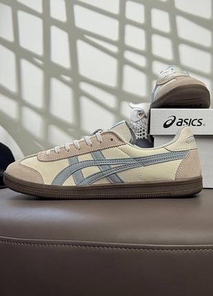 Женские кроссовки asics onitsuka tiger tokuten beige blue