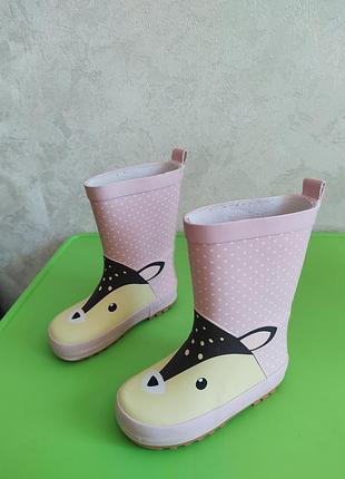 Гумові чоботи на дівчинку 3