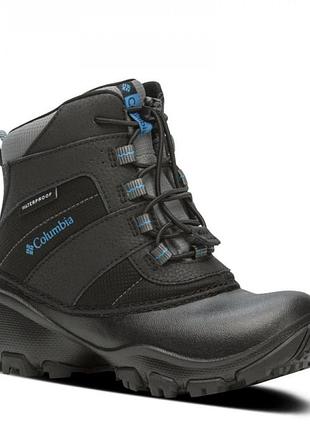 Дитячі зимові черевики columbia rope tow iii waterproof (bc1322 010) 27