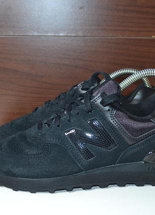New balance574  wl574fha 37р кроссовки оригинал кожаные