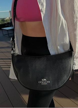 Сумка шкіряна оригінал coach pace 4