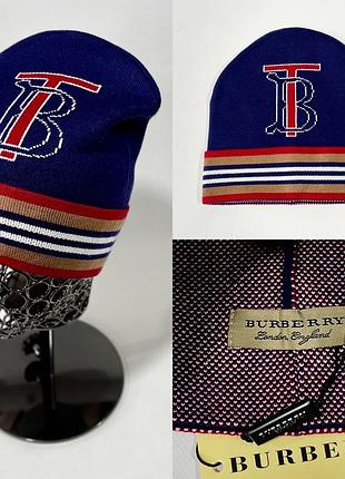Шапка burberry, шапка ббарберри, мужская шапка, шапка лопата, стильная шапка черная