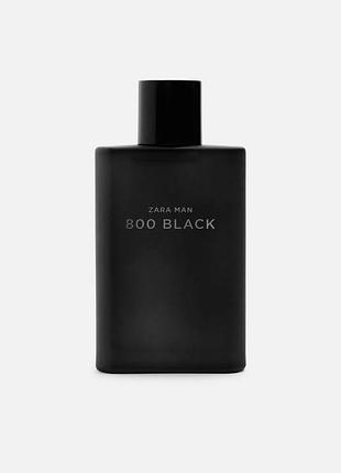 Туалетна вода для чоловіків zara 800 black 90 ml з набору