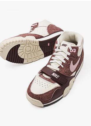 Кроссовки nike air trainer 1 brown