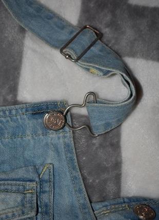 Классный джинсовый комбинезон8 фото