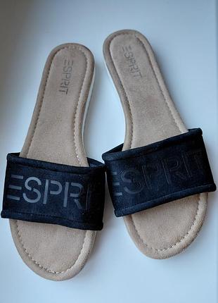 Esprit шлепанцы шлепки босоножки вьетнамки