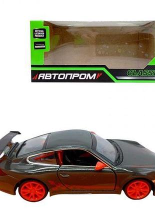 Машина мет. 1:32 porsche 911 gt3 rs (темно сіра)