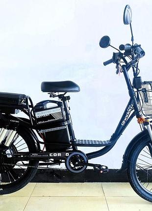 Электровелосипед двухколесный для взрослых corso shadow pro 22" sh-30849 800w 48v/20ah