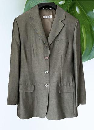 Люксовий вовняний піджак mariella (max mara), італія
