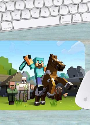 Коврик для мыши майнкрафт minecraft большой 006 (400х300х3мм)
