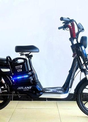 Электровелосипед двухколесный для взрослых corso atlant 20" tl-46801 800w 48v/20ah