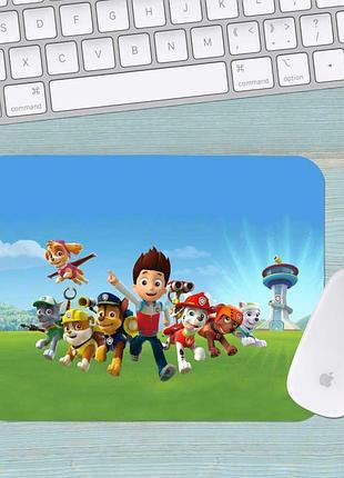 Коврик для мыши щенячий патруль paw patrol большой 005 (400х300х3мм)