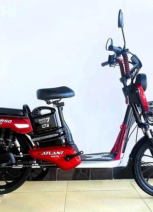 Электровелосипед двухколесный для взрослых corso atlant 20" tl-76558 800w 48v/20ah