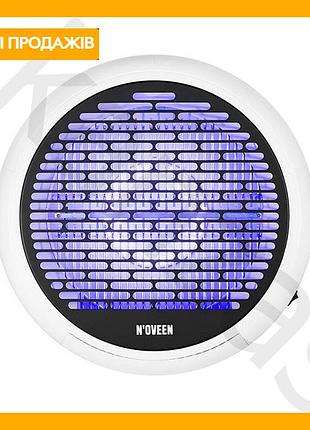 Инсектицидная лампа noveen led для уничтожения летающих насекомых светодиодная ловушка для мух и комаров