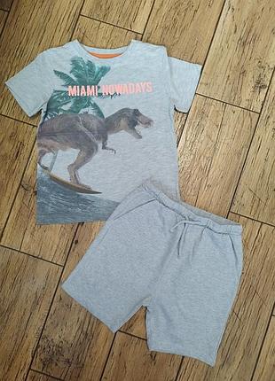 Футболка h&amp;m, шорты next на 5-6 лет