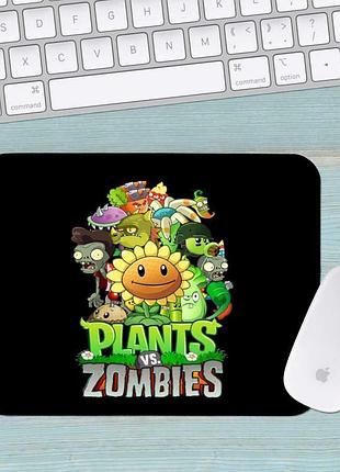 Коврик для мыши растения против зомби plants vs zombies большой 003 (400х300х3мм)