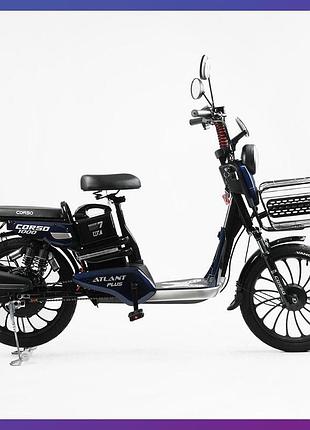 Электровелосипед двухколесный corso atlant plus 20" tl-28745 1000w 60v/21ah