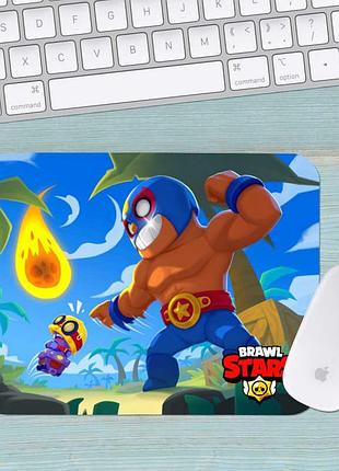 Коврик для мыши бравл старс brawl stars большой 029 (400х300х3мм)