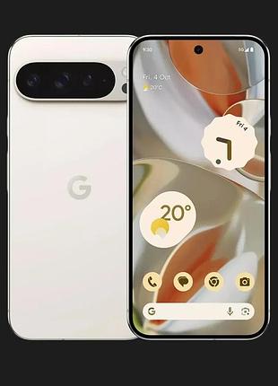Смартфон google pixel 9 pro xl 16/128gb porcelain global, oled, 50+48+48/42мп, 1sim, google tensor