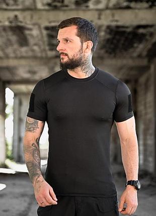 Отводящая пот тактическая футболка samuray cooltuch black(6 - 00)
