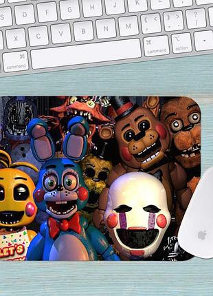 Коврик для мыши пять ночей с фредди five nights at freddy's fnaf средний 004 (290х250х3мм)