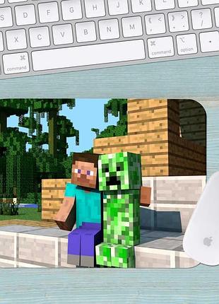 Коврик для мыши майнкрафт minecraft средний 005 (290х250х3мм)