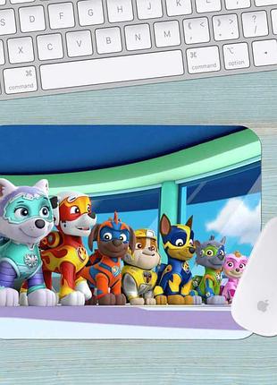 Коврик для мыши щенячий патруль paw patrol средний 002 (290х250х3мм)