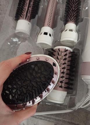 Фен-щітка cecotec bamba ceramiccare з п'ятьма насадками. 5