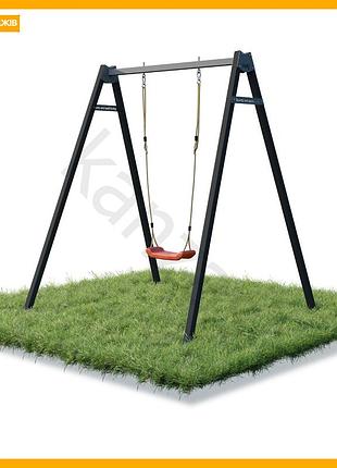 Каркас для детских качелей wcg 1 play frame с пластиковыми качелями blow черный стойка для подвесных качелей