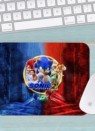 Коврик для мыши соник sonic большой 004 (400х300х3мм)