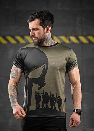 Тактическая влагоотводящая футболка oblivion panisher soldiers вн1105(26 - 01)