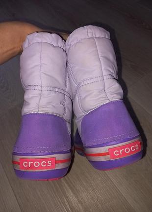 Черевики сапоги crocs 5