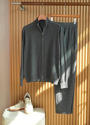 Костюм чоловічий loro piana, шовк + вовна, для спорту та повсякденного носіння