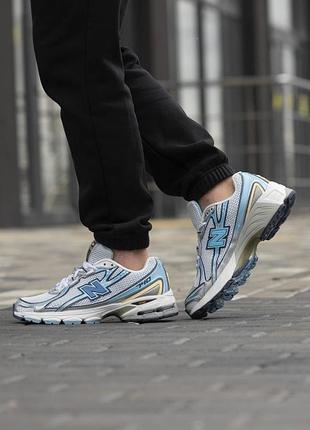 New balance 740 white blue
