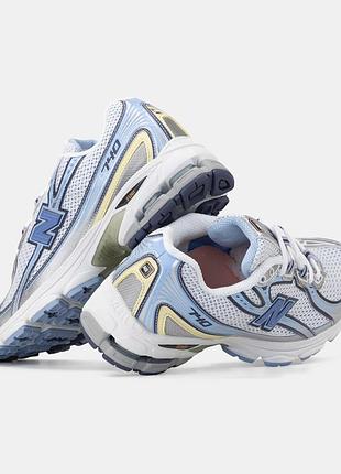 New balance 740 white blue 2