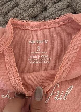 Боді carter’s 4