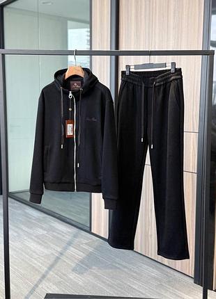 Спортивний костюм чоловічий loro piana, з вовни, худі + штани