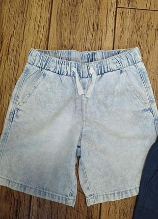 Джинсовые шорты h&amp;m на 5-6 лет 3