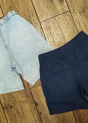 Джинсовые шорты h&amp;m на 5-6 лет 2
