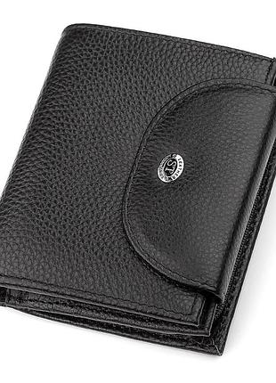 Кошелек женский st leather 18411 (st410) компактный черный