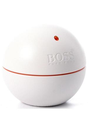 Винтажная мужская туалетная вода boss hugo boss in motion white edition 90мл тестер | 2009р | энергичный городской стильный