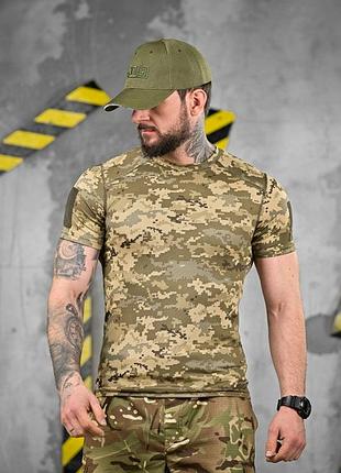 Тактическая футболка hermit пиксель coolpass (хорошие качество)вт1168(27 - 02)