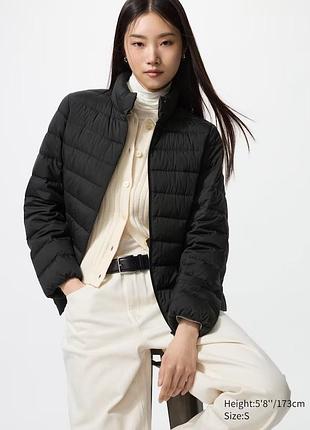 Uniqlo жіноча легка базова куртка пуховик розмір м