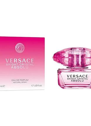 Жіноча парфумована вода versace bright crystal absolu 50 мл