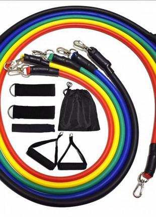 Набор эспандеров для фитнеса - power resistance bands