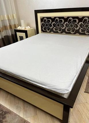Простирадло водонепроникне матеріал бамбук 4 кутові резинки 180х200